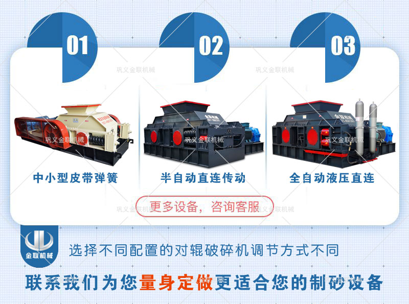 液壓對輥制砂機型號參數、市場價位多少？